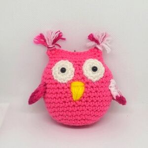 Amigurumi Owl Key Chain